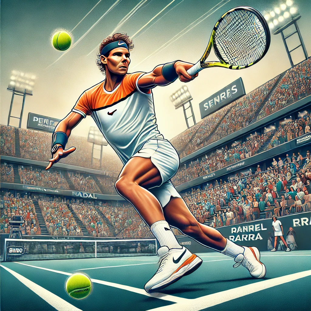 Rafael Nadal Kembali Beraksi di Turnamen Tenis Internasional