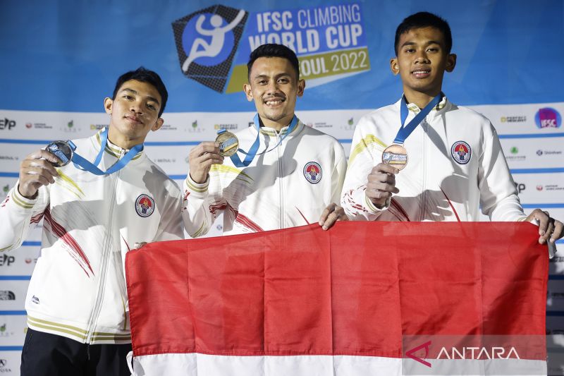 Indonesia Kuasai Kejuaraan Dunia Panjat Tebing