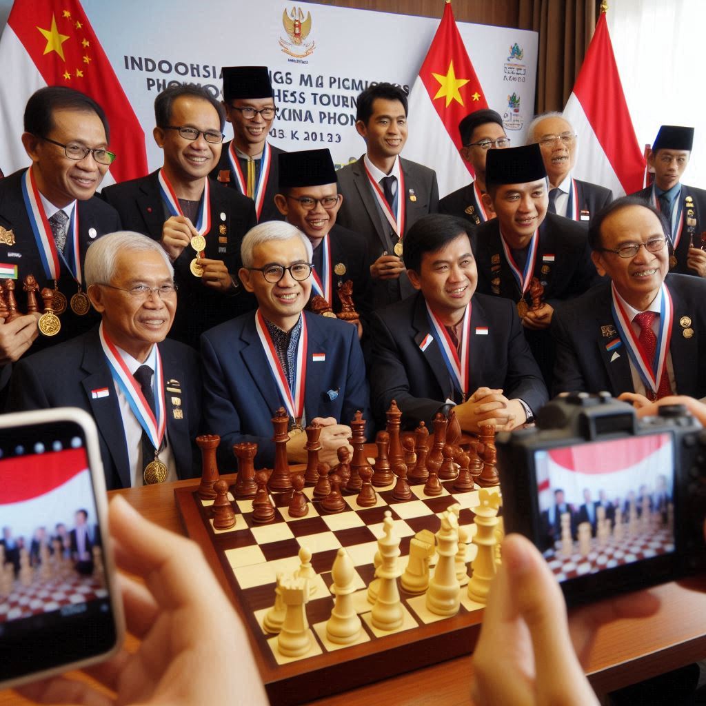 Indonesia Raih Emas di Turnamen Catur Asia